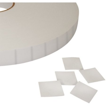 TAPE LOGIC Tape Logic® Double-Sided Foam Squares, 1/16", 1" x 1", White, 324/Roll T95213